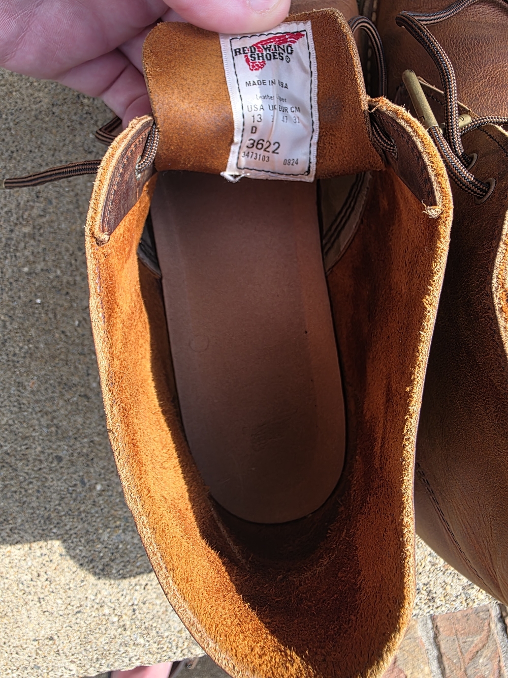 Red Wing Weekender Chukka In Copper Leather - Men's 13 / 3622 - Picture 9 of 9
